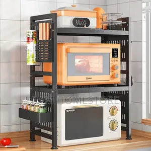 2 Tier Retractable Metal Racks