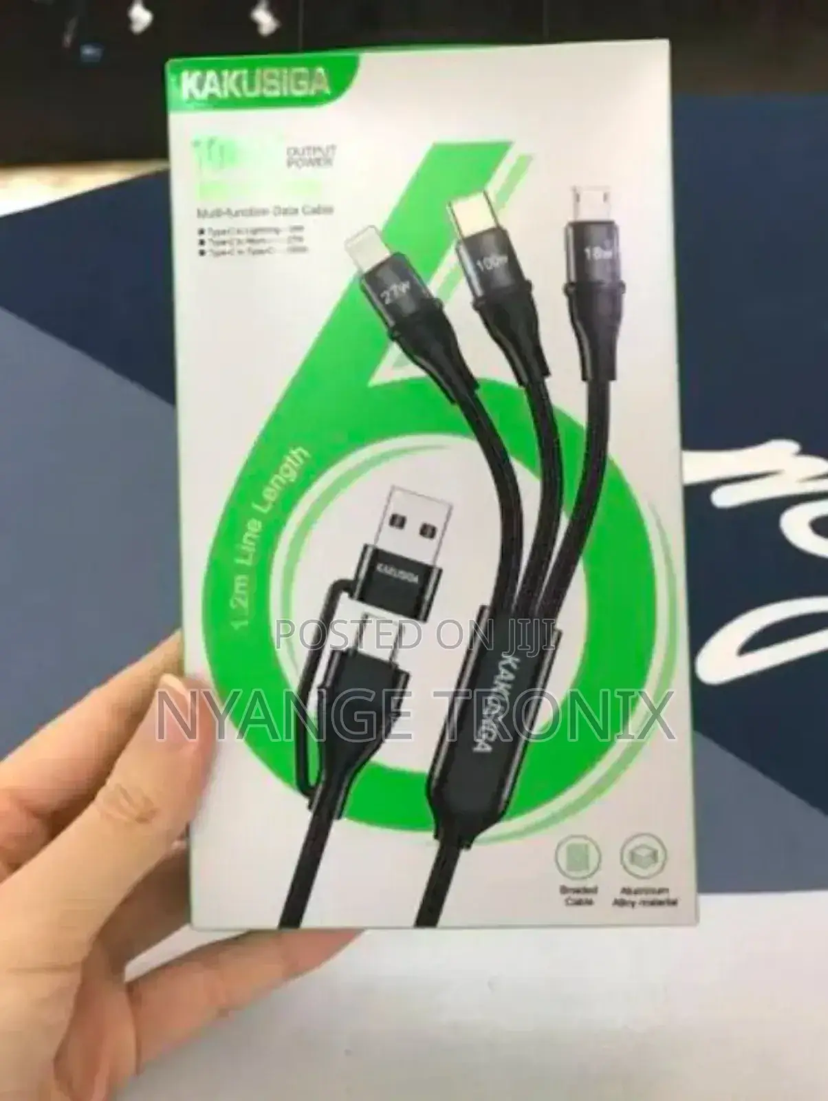 Kagusu 6 in 1 Adapter 100 Watts Brand New