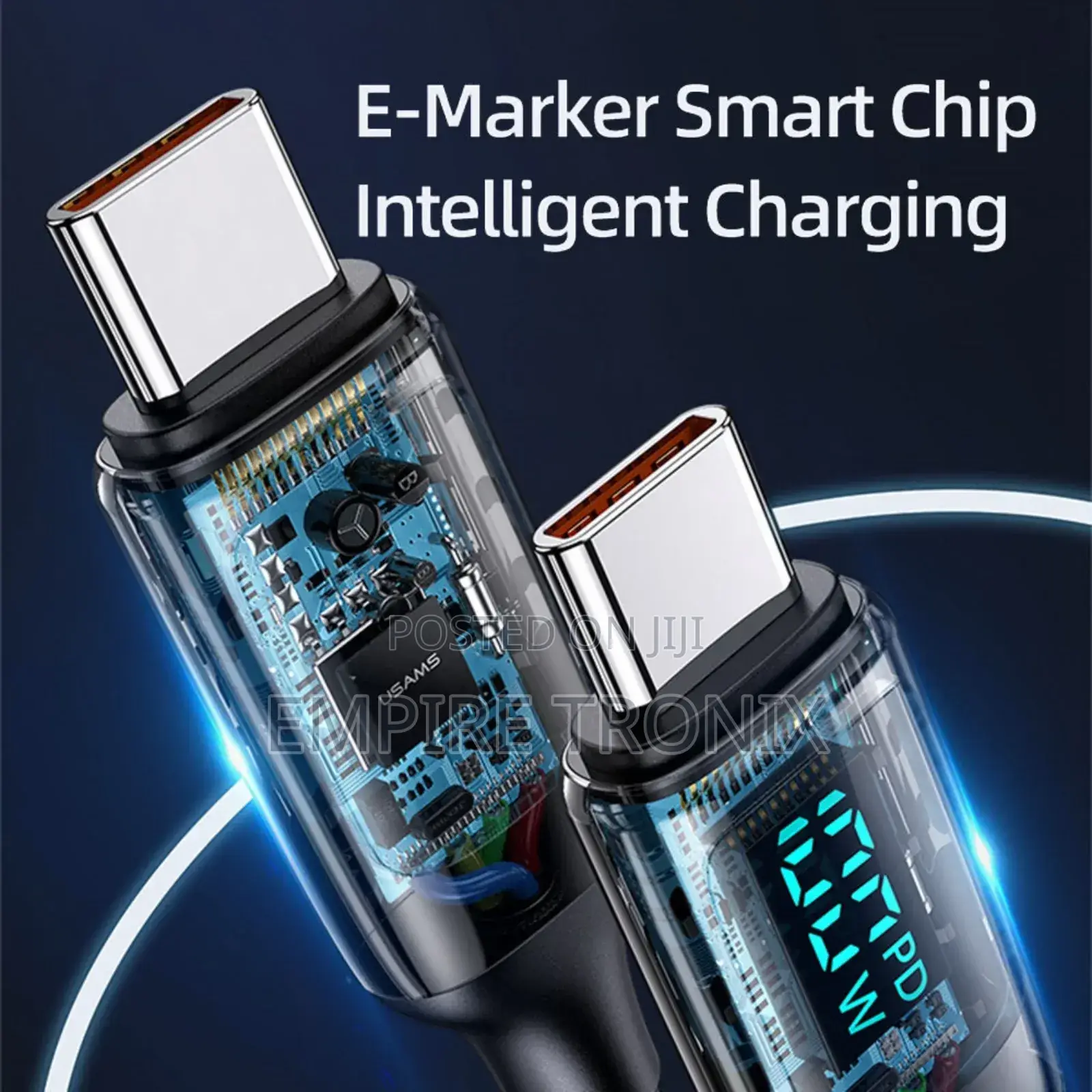 Usams Us-Sj558 U78 2m Pd100w Type-C Fast Charger