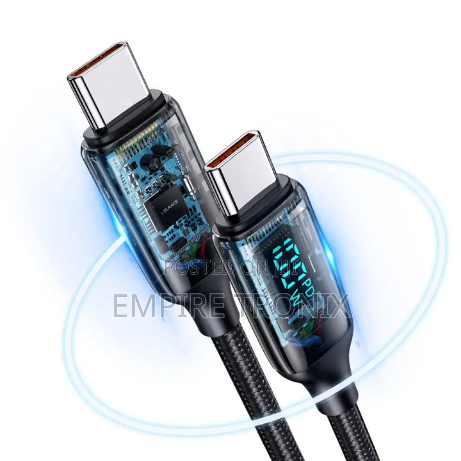 Usams Sj559 3m Pd100w Type-C to C Fast Charging Cable