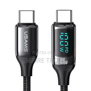 Usams Sj559 3m Pd100w Type-C to C Fast Charging Cable