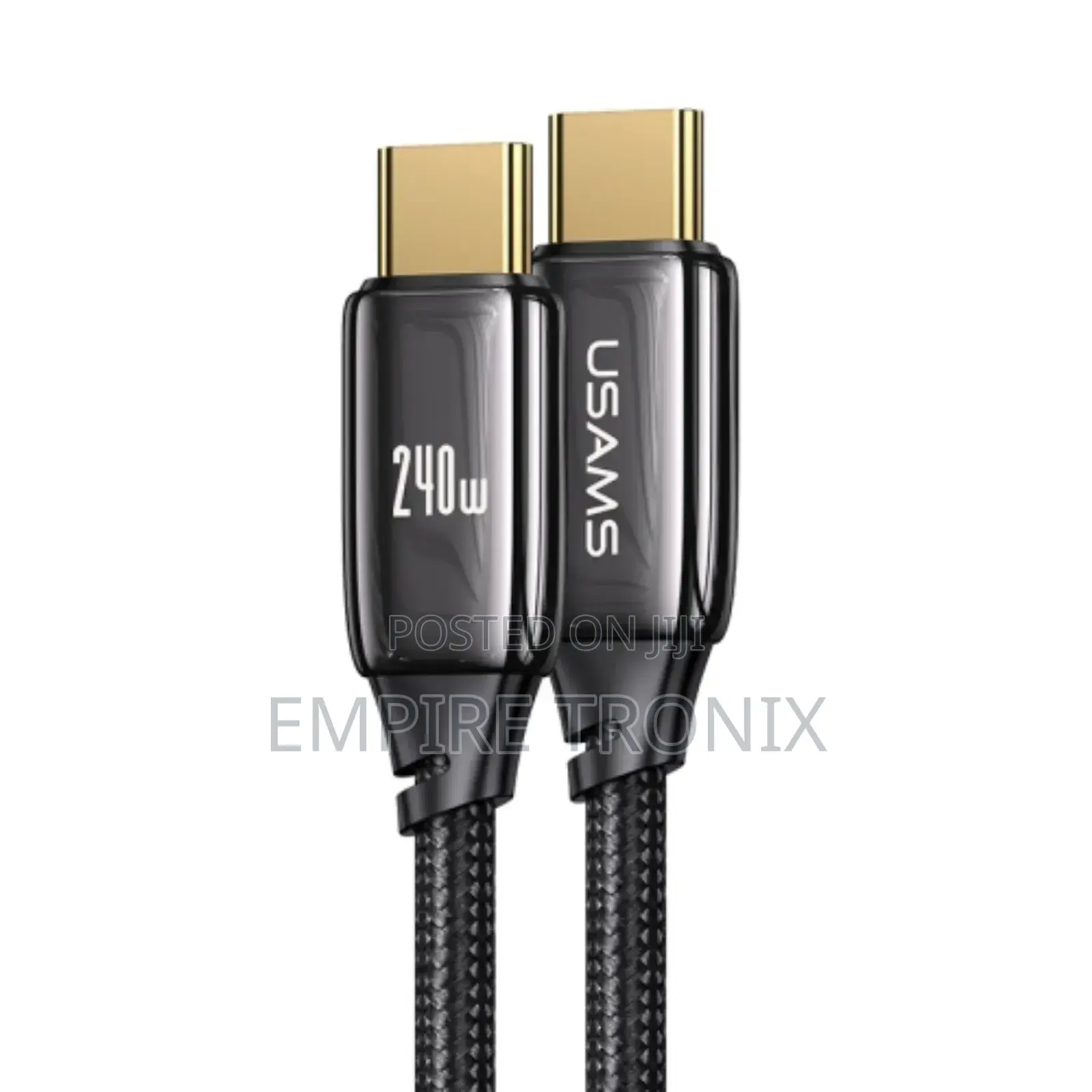 Usams Sj581 2m Type-C to C 240w Pd3.1 Charging Data Cable