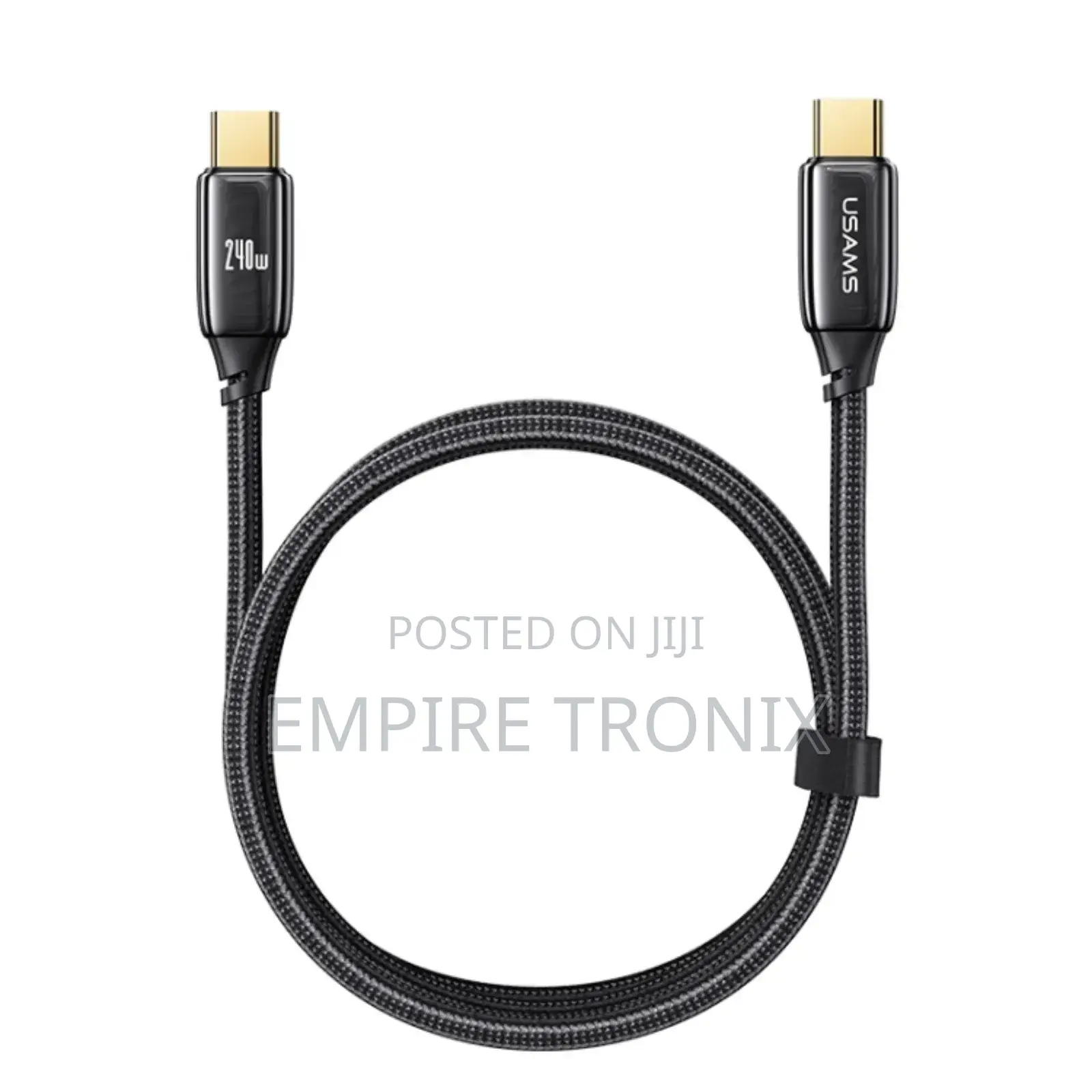 Usams Sj581 2m Type-C to C 240w Pd3.1 Charging Data Cable