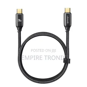 Usams Sj581 2m Type-C to C 240w Pd3.1 Charging Data Cable