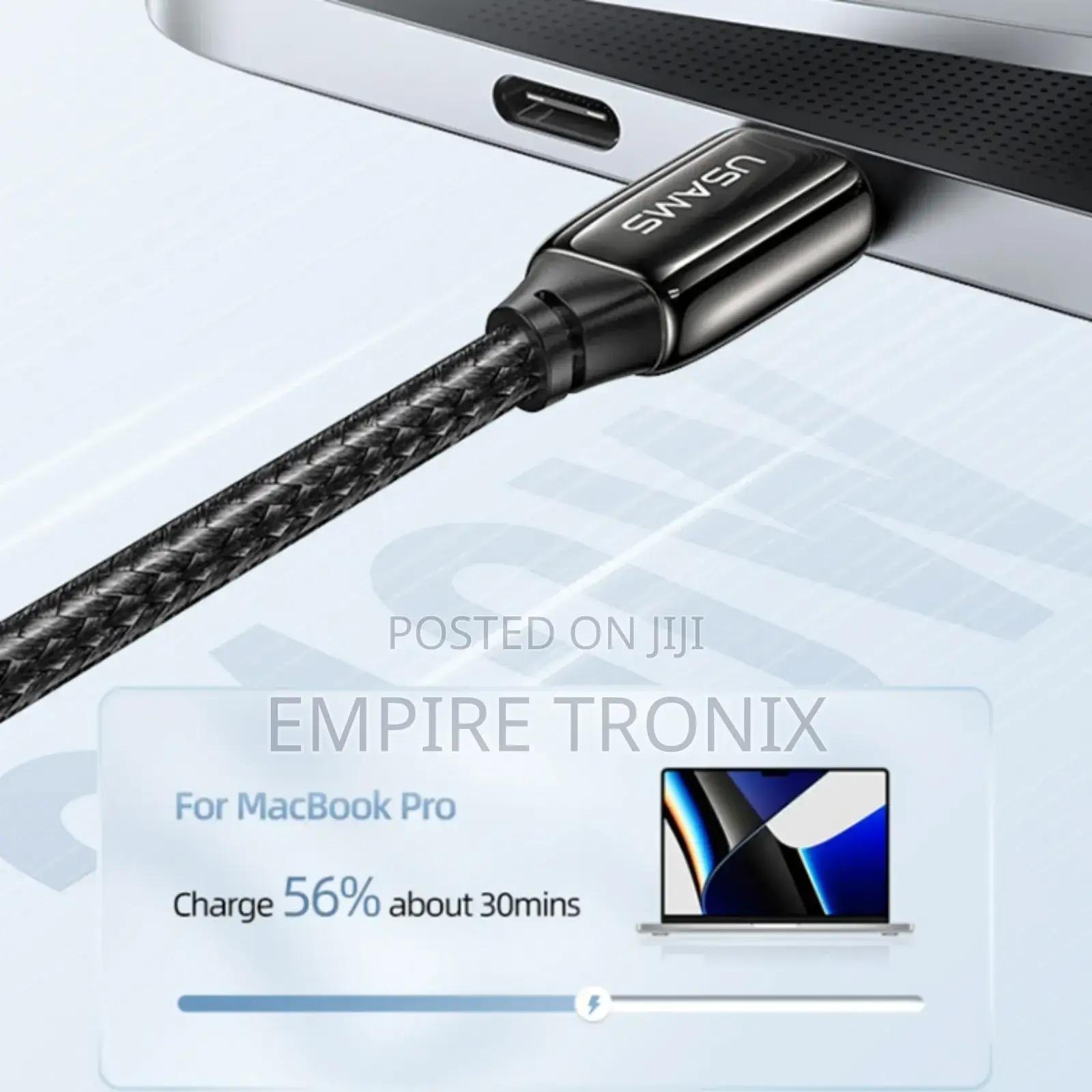 Usams Sj581 2m Type-C to C 240w Pd3.1 Charging Data Cable