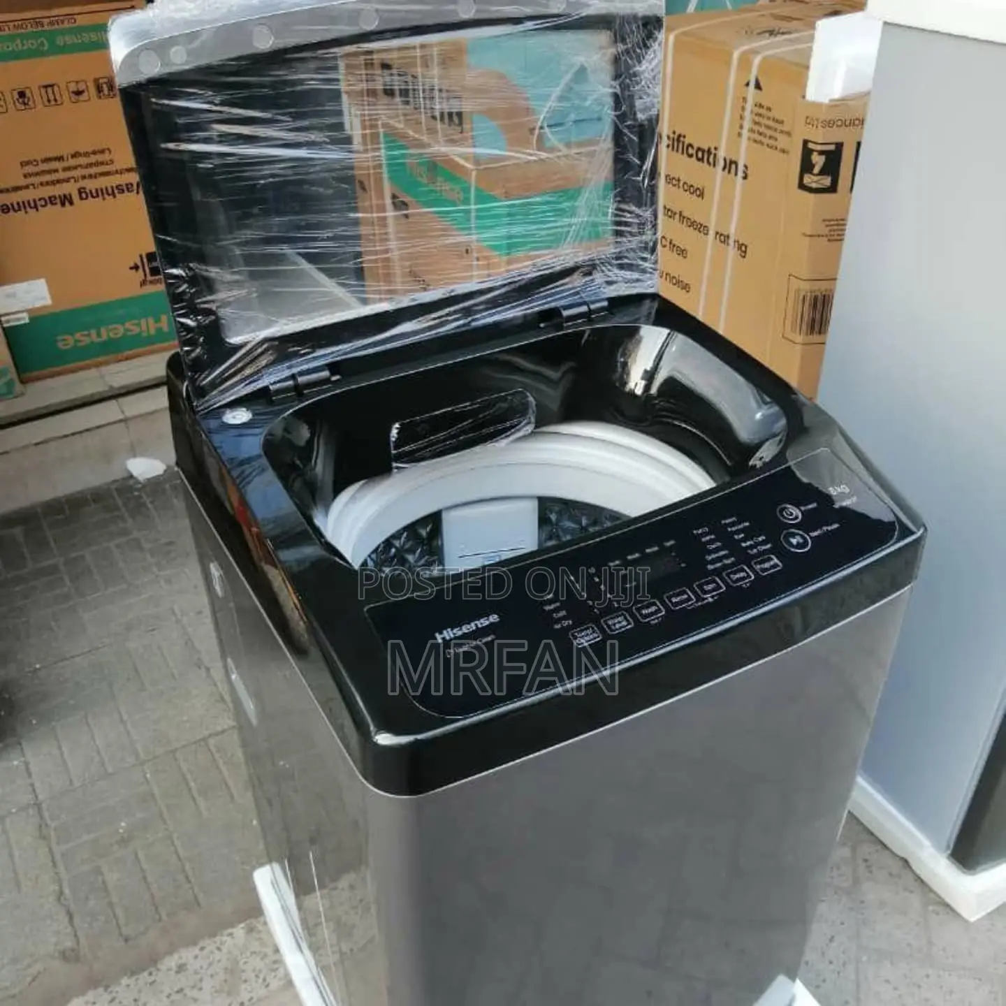 Hisense Automatic Top Load Washing Machine 10.Kg