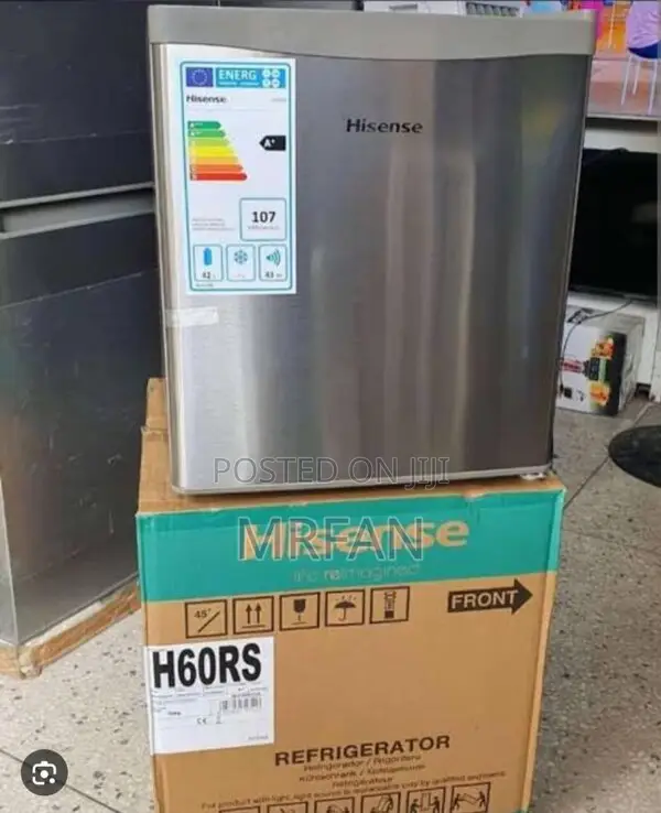 Hisense 44l Bar Fridge | Frost | Stainless Steel | H65rts
