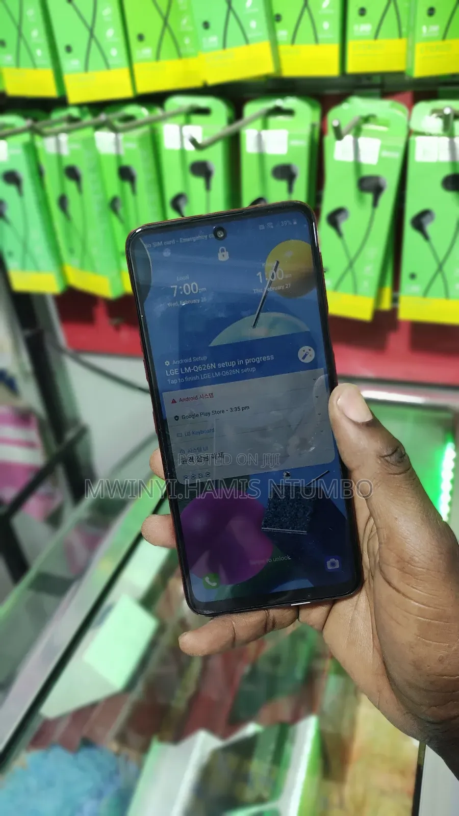 LG K62 128 GB Red