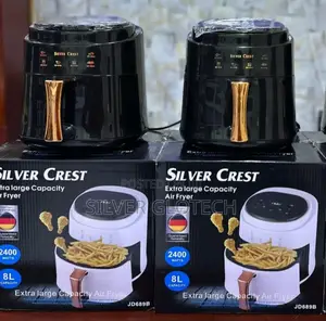 Airfryer Kubwa Lita 8 Inauwezo Wa Kupika Bila Kutumia Mafuta