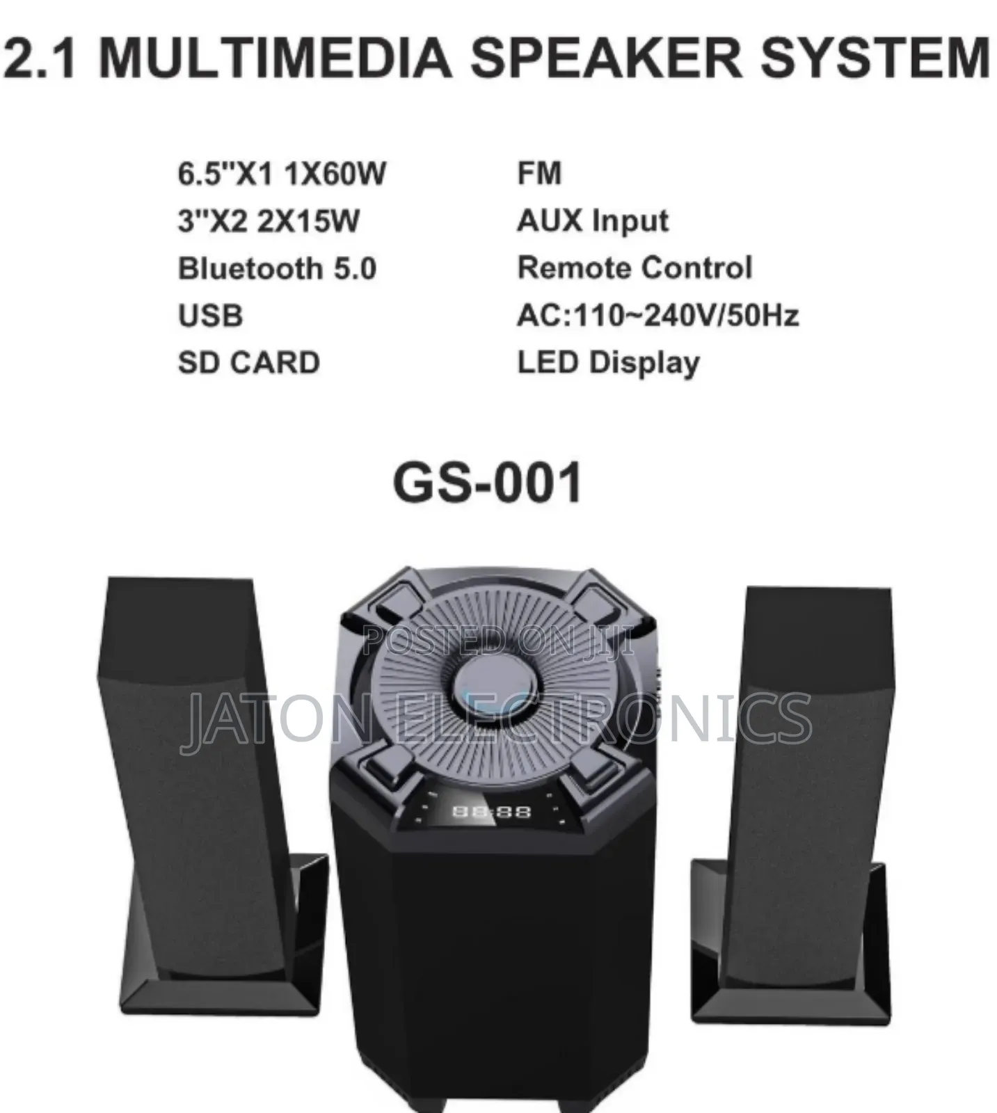 Globalstar Subwoofer Gs 001