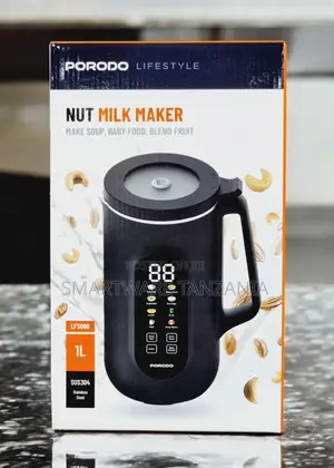 Porodo Nut Milk Maker Dual-mode Blending, Boiling Capability