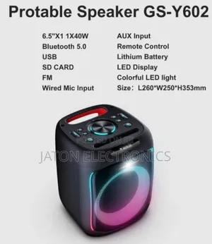 Globalstar Portable Speaker Y602