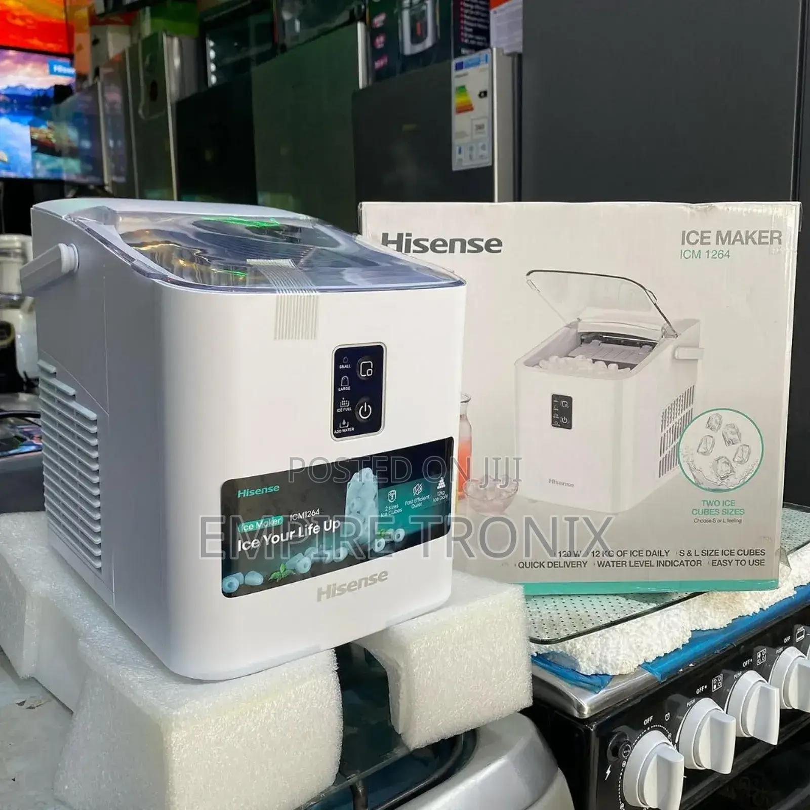 Hisense 12kg Auto Ice Maker