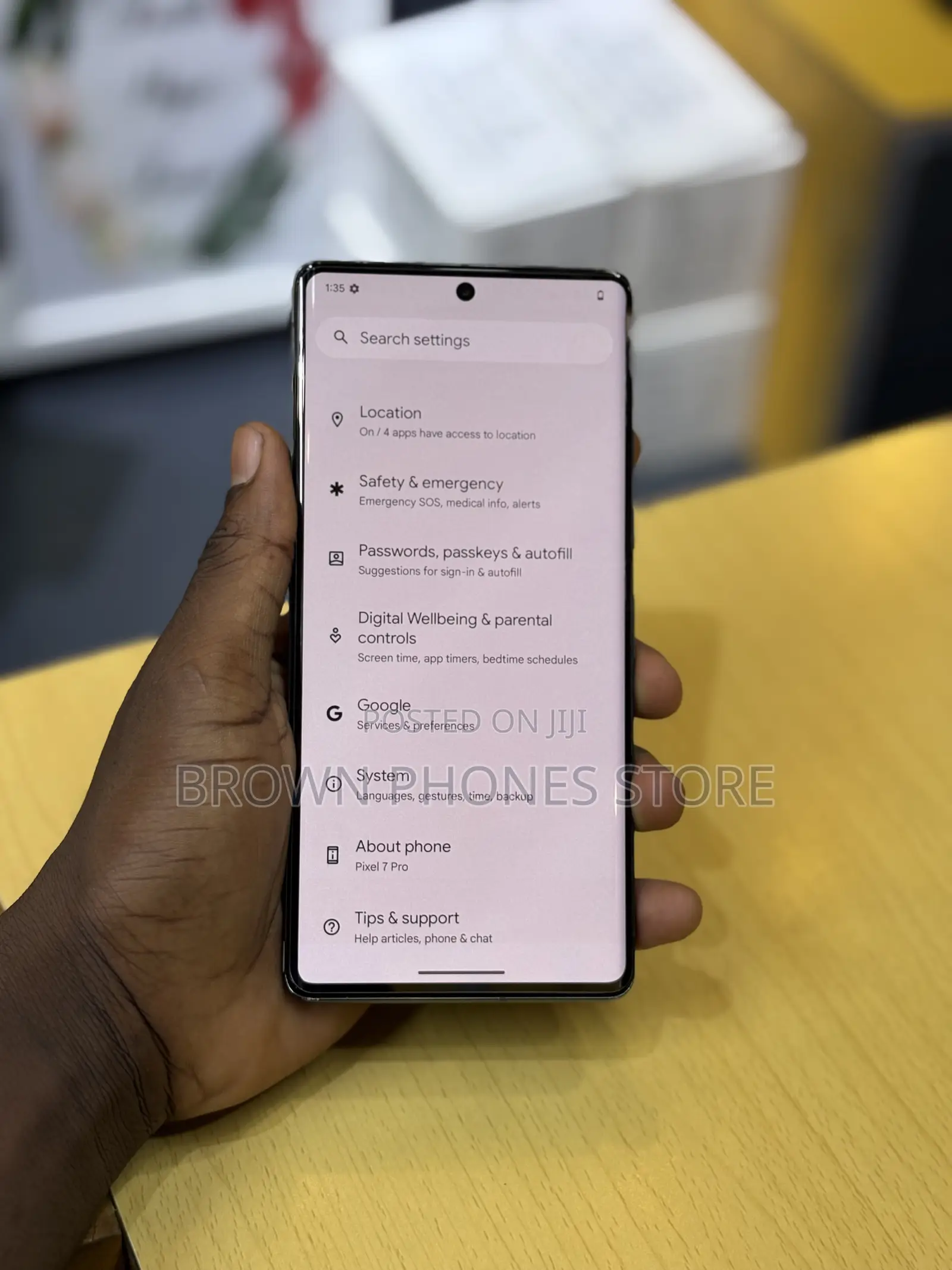 Google Pixel 7 Pro 128 GB Black