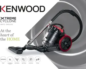 Kenwood Vacuum Cleaner 2000w Bagless 3l Vbp70.000br
