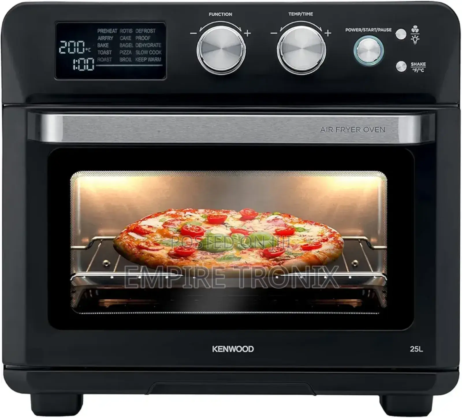 Kenwood - Air Fryer Oven 25l Black - Moa25.600bk