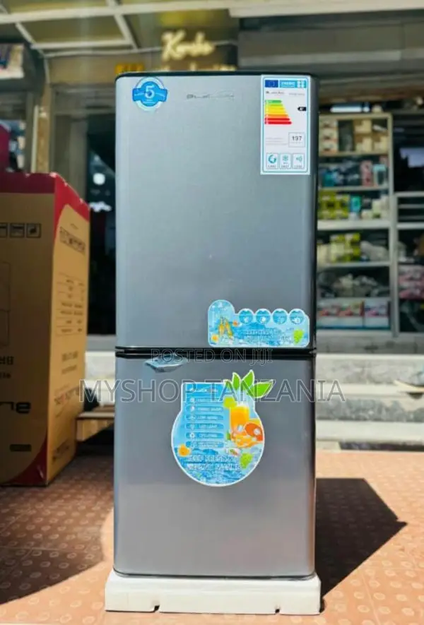 Black Ark Fridge L158 ( Combi ) With Bottom Freezer