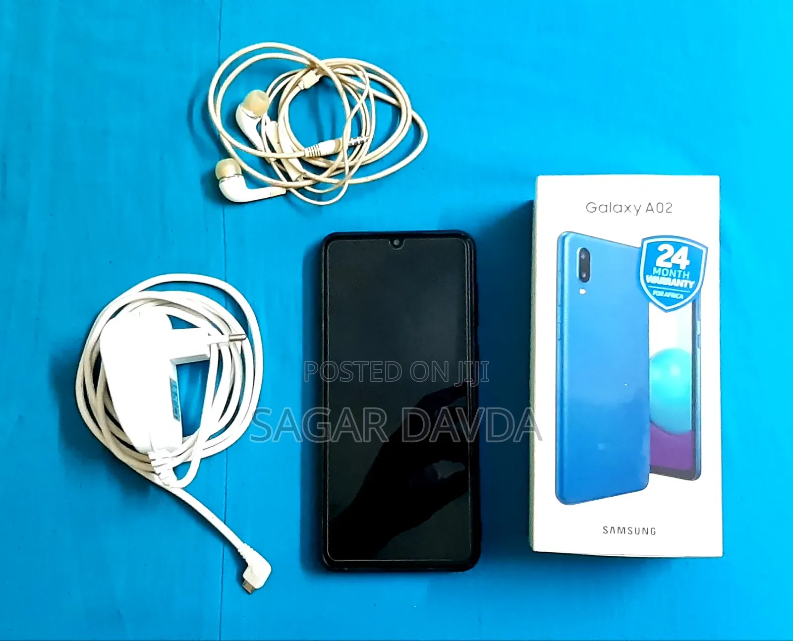 New Samsung Galaxy A02 64 GB Blue