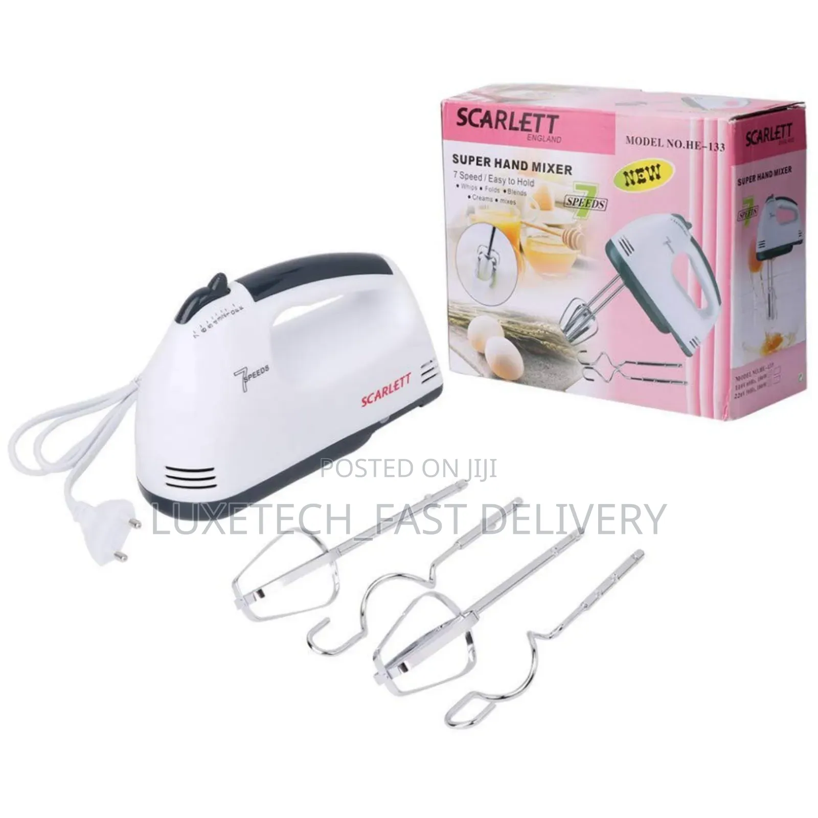 Scarlett Super Hand Mixer, Model He-133