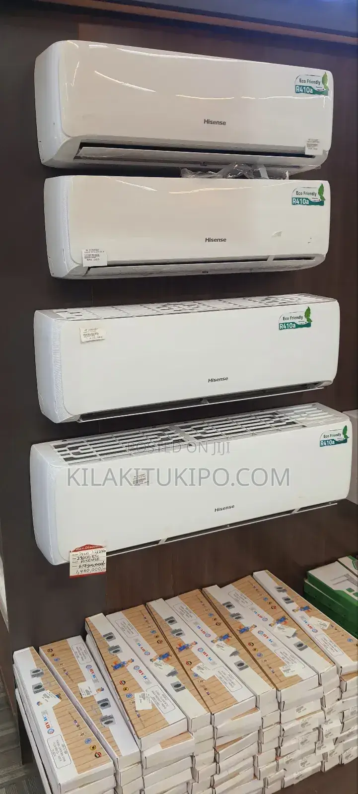 Non Inverter Hisense Ac.All . Available