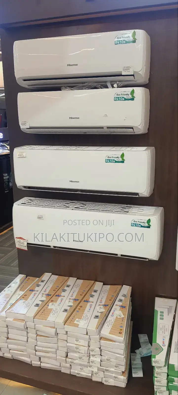 Non Inverter Hisense Ac.All . Available
