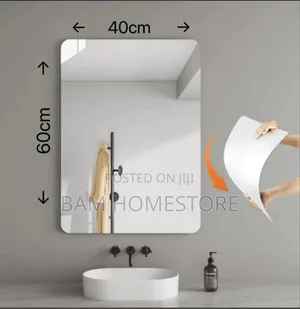 Wall Sticking Mirror 60*40cm1