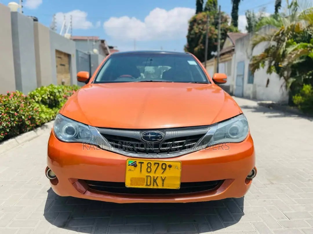 Subaru Impreza 2008 Orange
