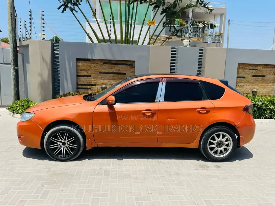 Subaru Impreza 2008 Orange