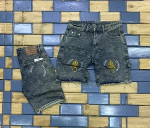 Mens Short Jeans Green