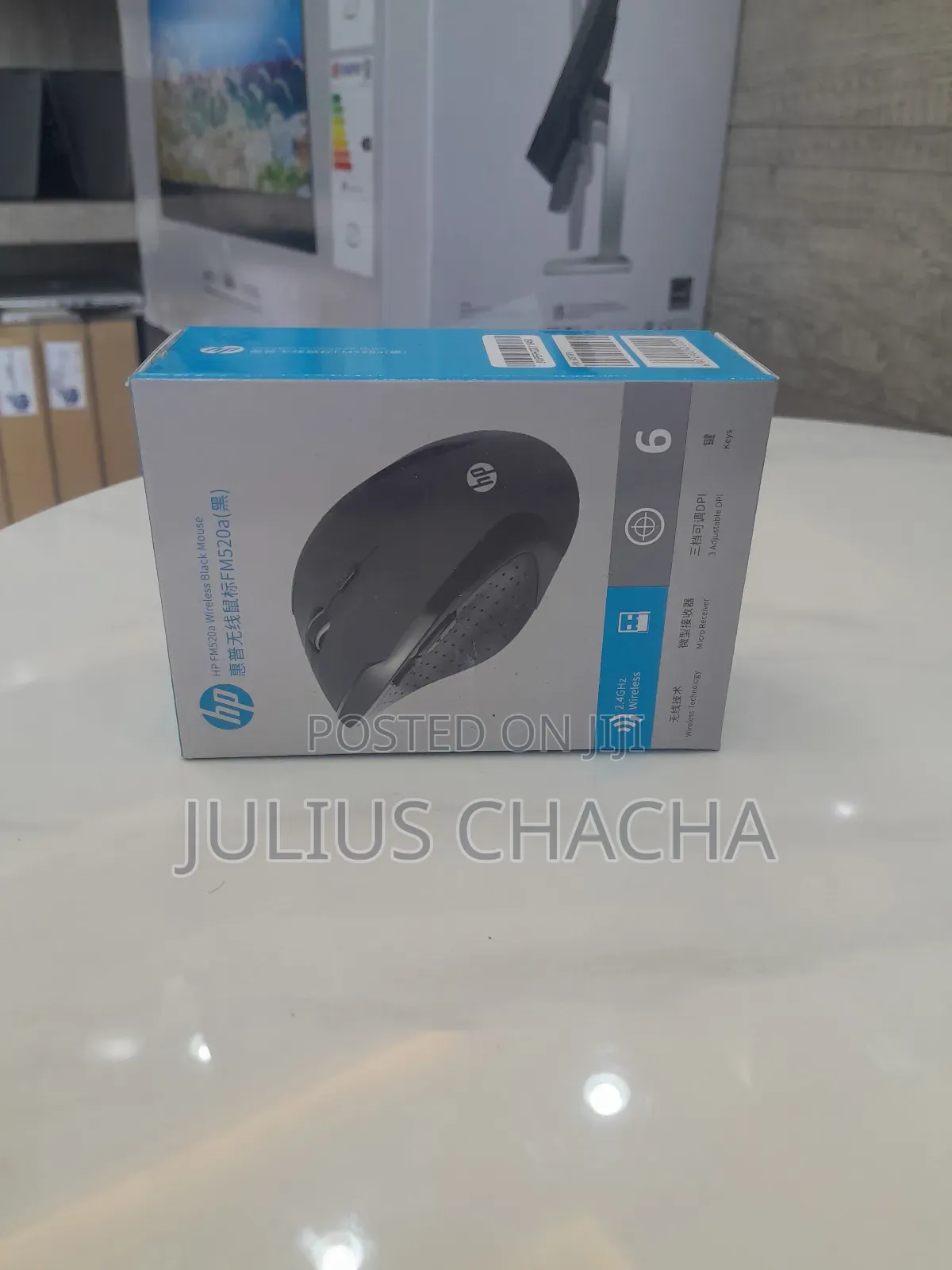 Wireless Black Mouse