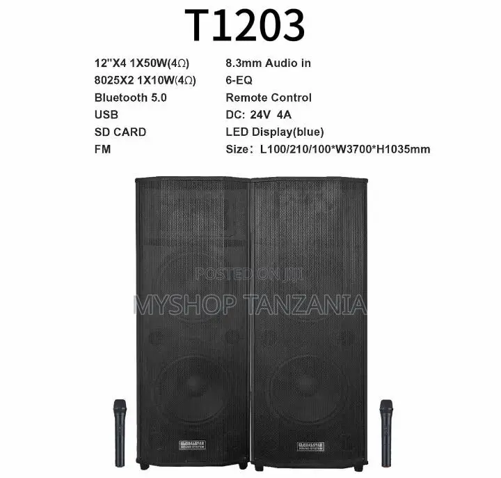 Globastar Stage Speakers T1203