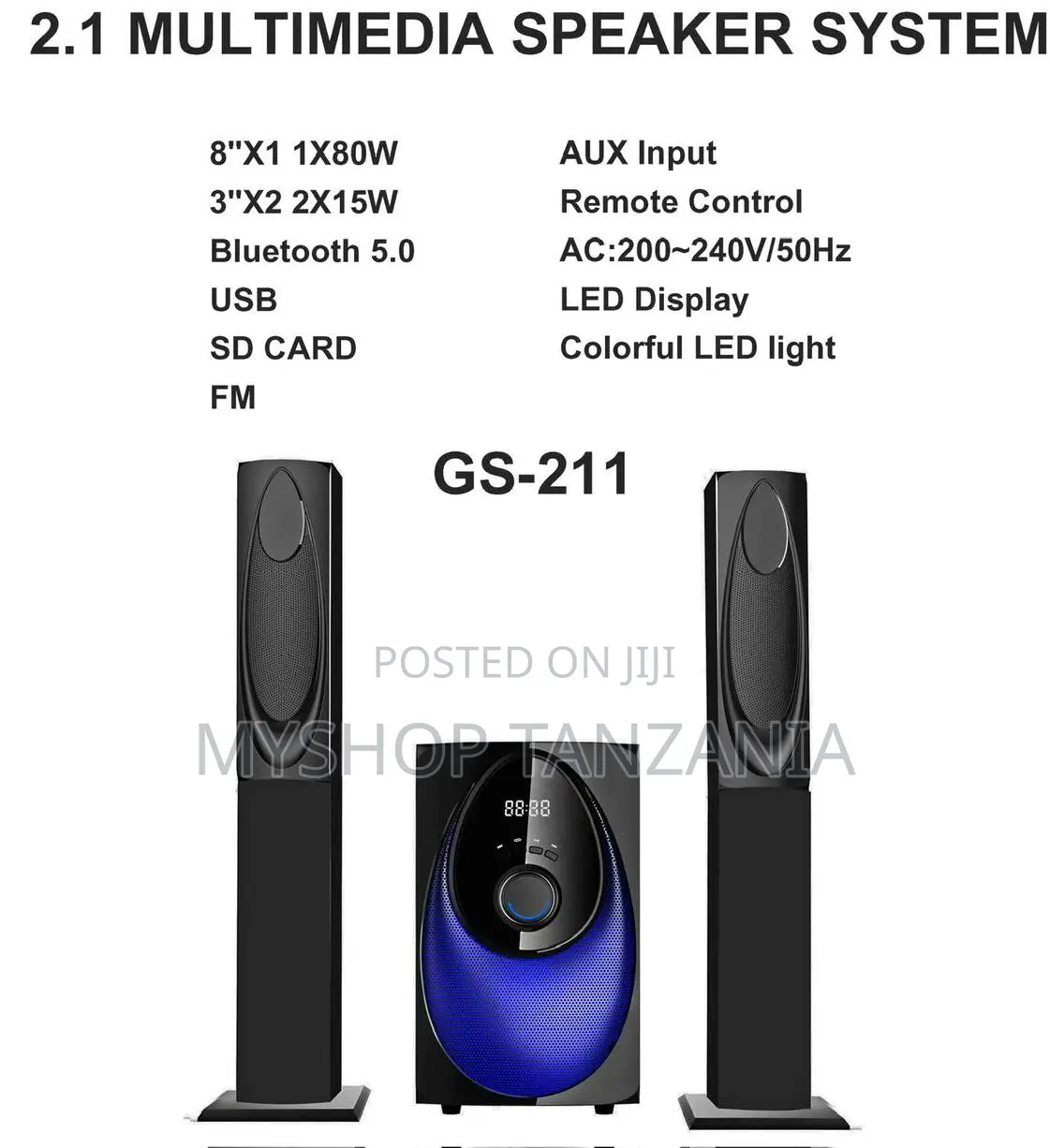 2.1 Globalstar Multimedia Speaker System