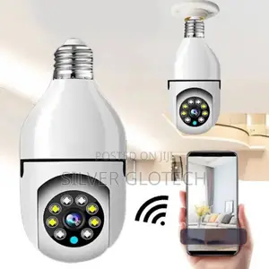 CCTV Bulb Security Camera You Will See Through Phone Also