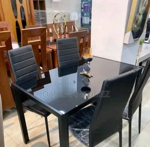 Photo - Dinning Chairs+Table Set(6chrs)