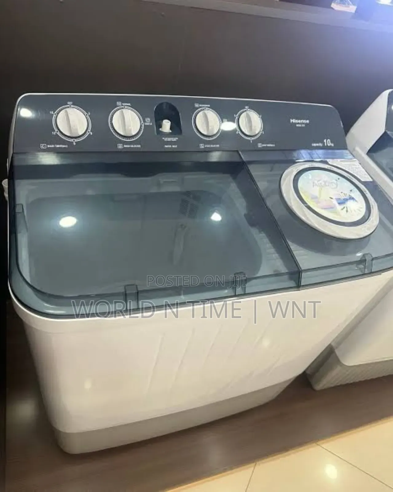 Hisense 10kg Twintube Semi Auto Manual Washing Machine |