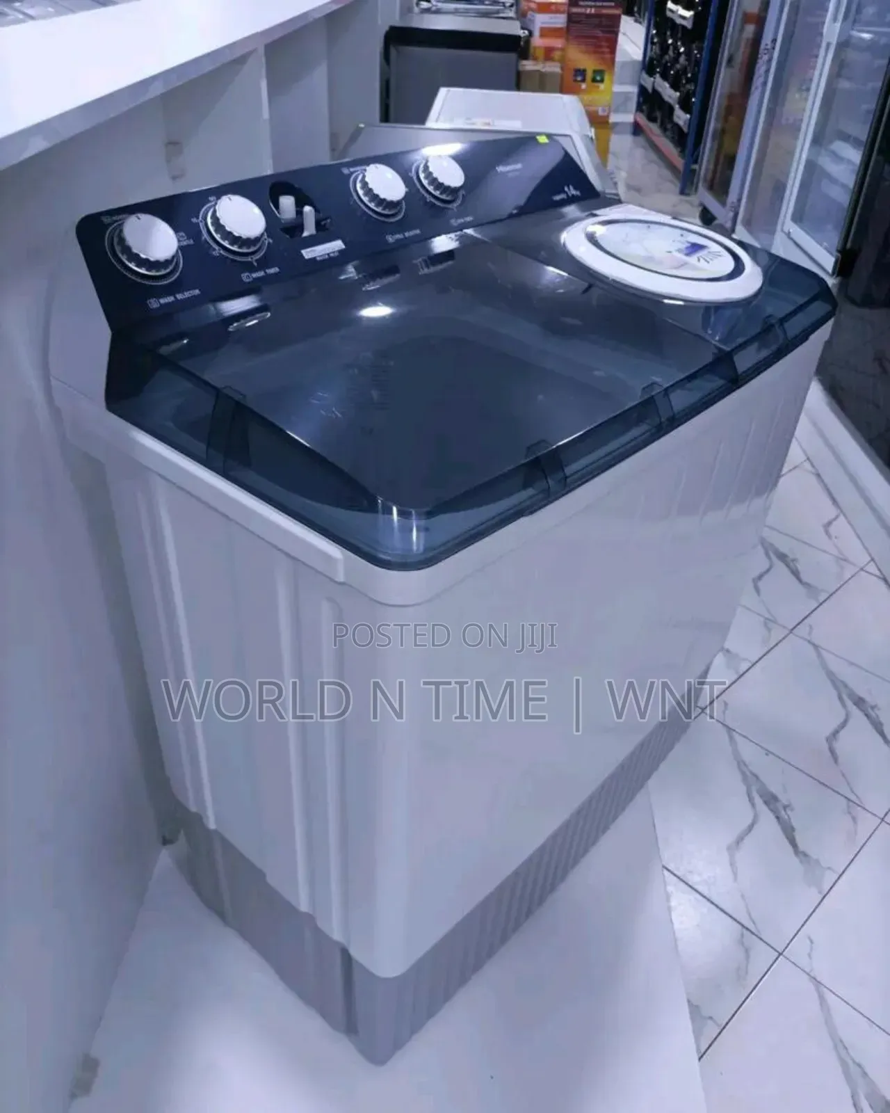 Hisense 14kg Wsxl141 Twintube Semi Auto Manual Washing Machine