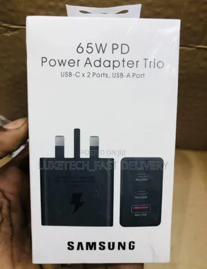 Samsung 65w Pd (Power Delivery) Power Adapter Trio