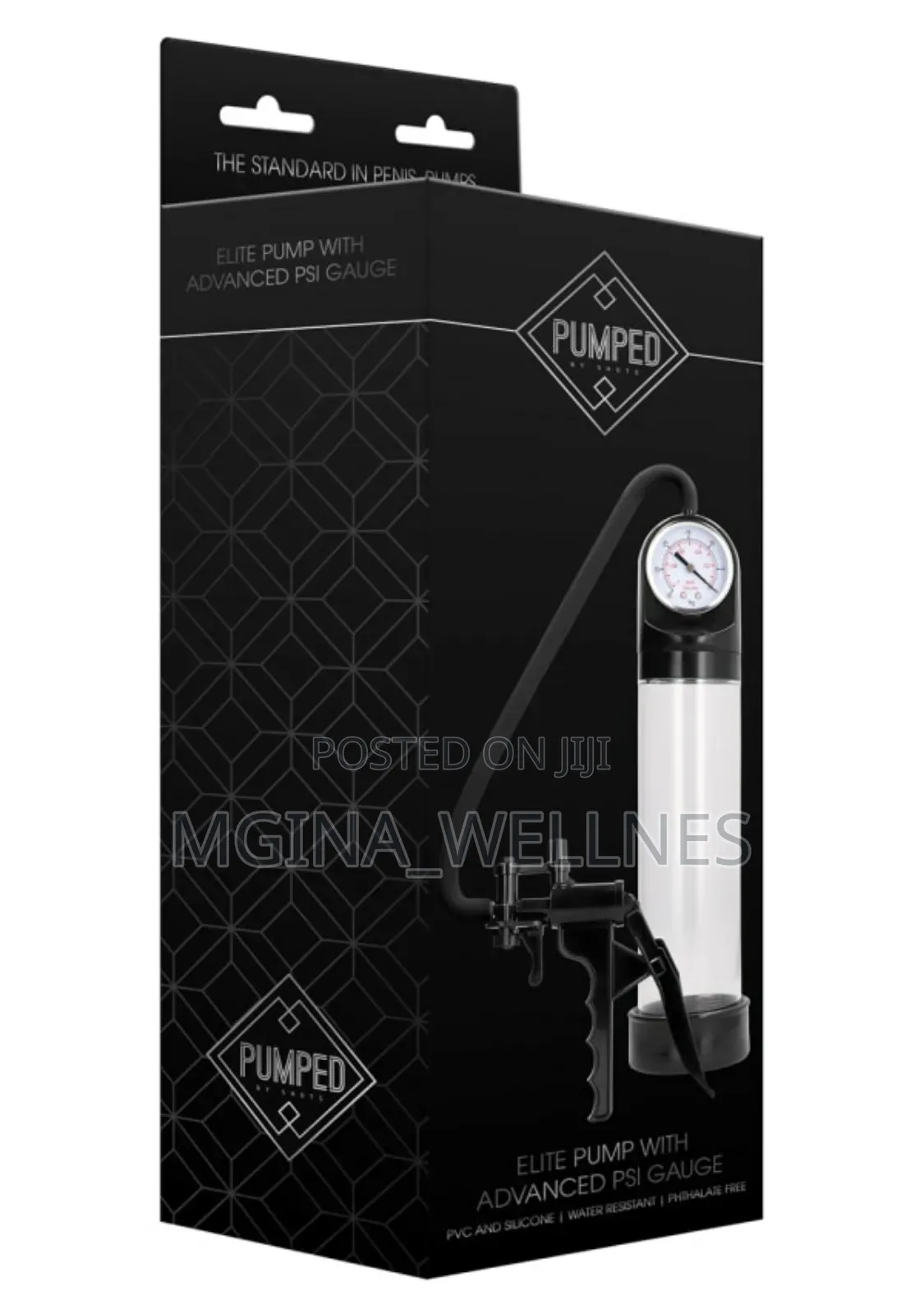 Elite Pump With Advanced Psi Gauge for Penis Enlargement