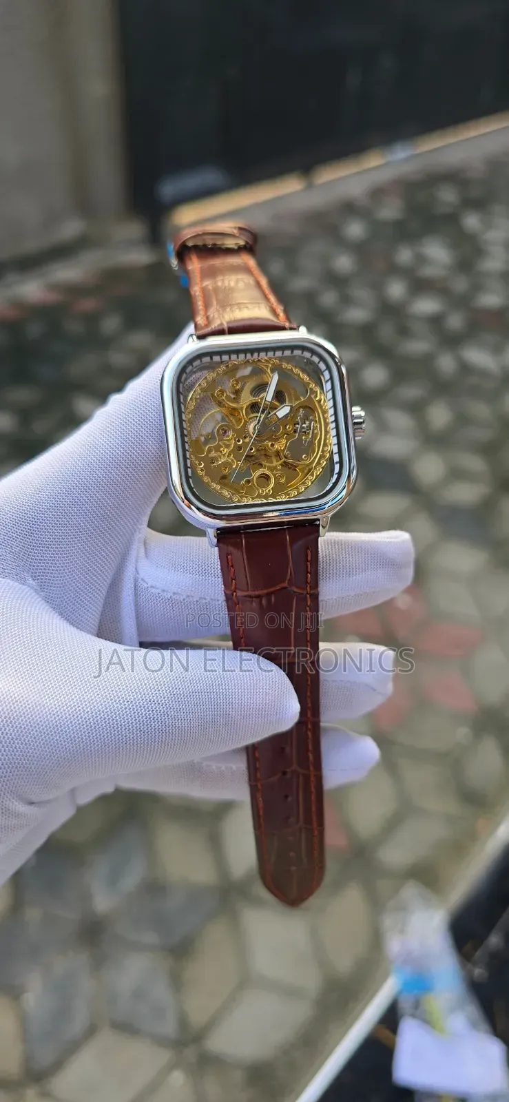 Brand Forsining Automatic Leather Belt