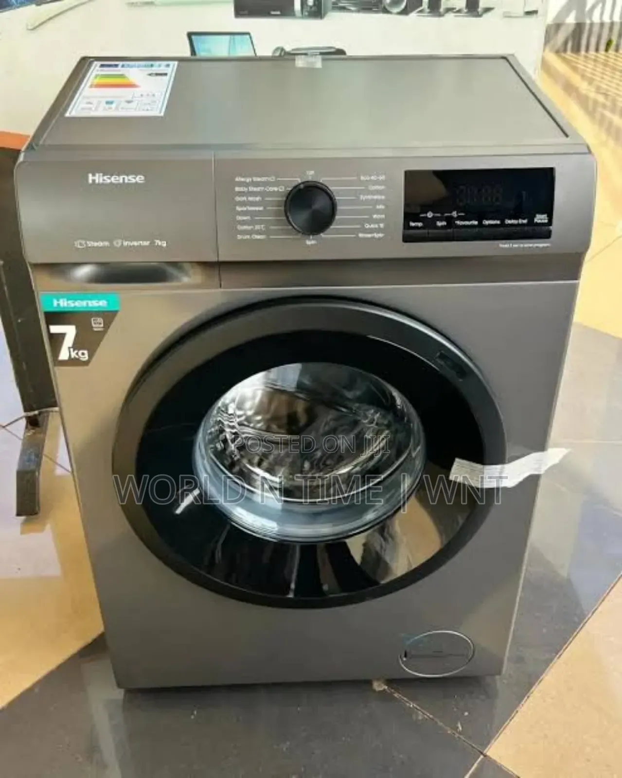 Hisense 7kg Wfqp7012vmt
Front Load Auto Washing Machine