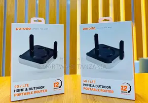 Porodo Home Outdoor Portable Router 4g Lte, 40m Signal