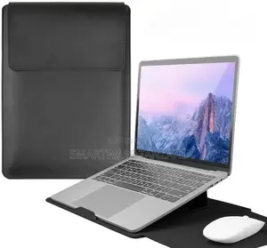 Laptops Sleeve With Adjustable Stand, Integrated Mouse Pad