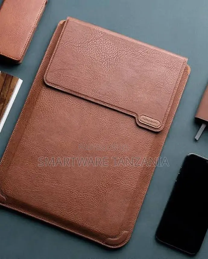 Laptop Sleeve Protective Leather Case Waterproof Shockproof