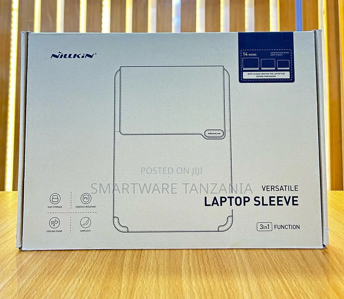 Laptop Sleeve (Water Ripple) Laptop Bag, Stand And Mouse Pad