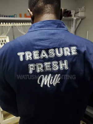 Tunaprint Overall Kwa Embroidery