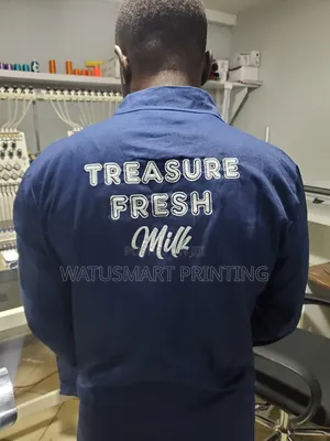 Tunaprint Overall Kwa Embroidery
