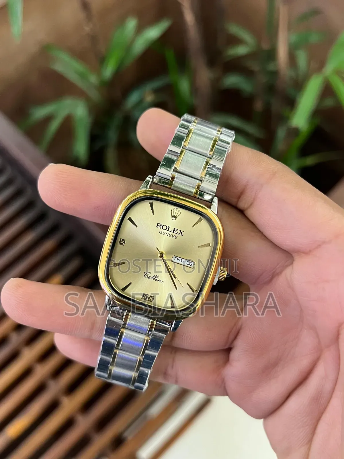 New Rolex Cellini Watches Gold Case and Silver Belt
