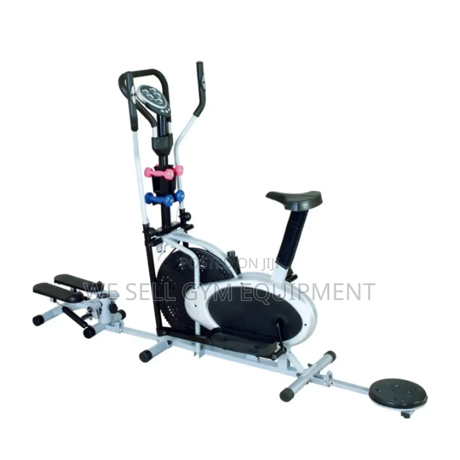 Cross Trainer With Mini Stepper