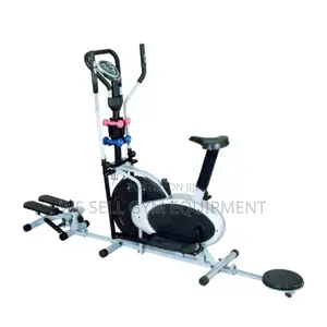 Cross Trainer With Mini Stepper
