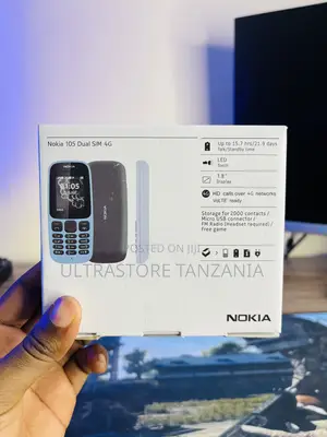 New Nokia 105 Black